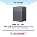 UGREEN DH4300 Plus NASync 4-Bay NAS Cloud Storage Diskless SATA 120TB for Home Office Data Backup File Server